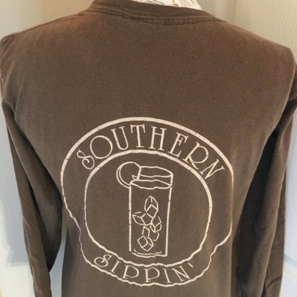 Southern Sippin long sleeve tee - Picture 2 of 14